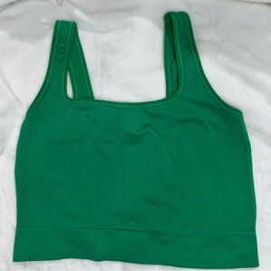 All in Motion Vibrant Green Crop Top